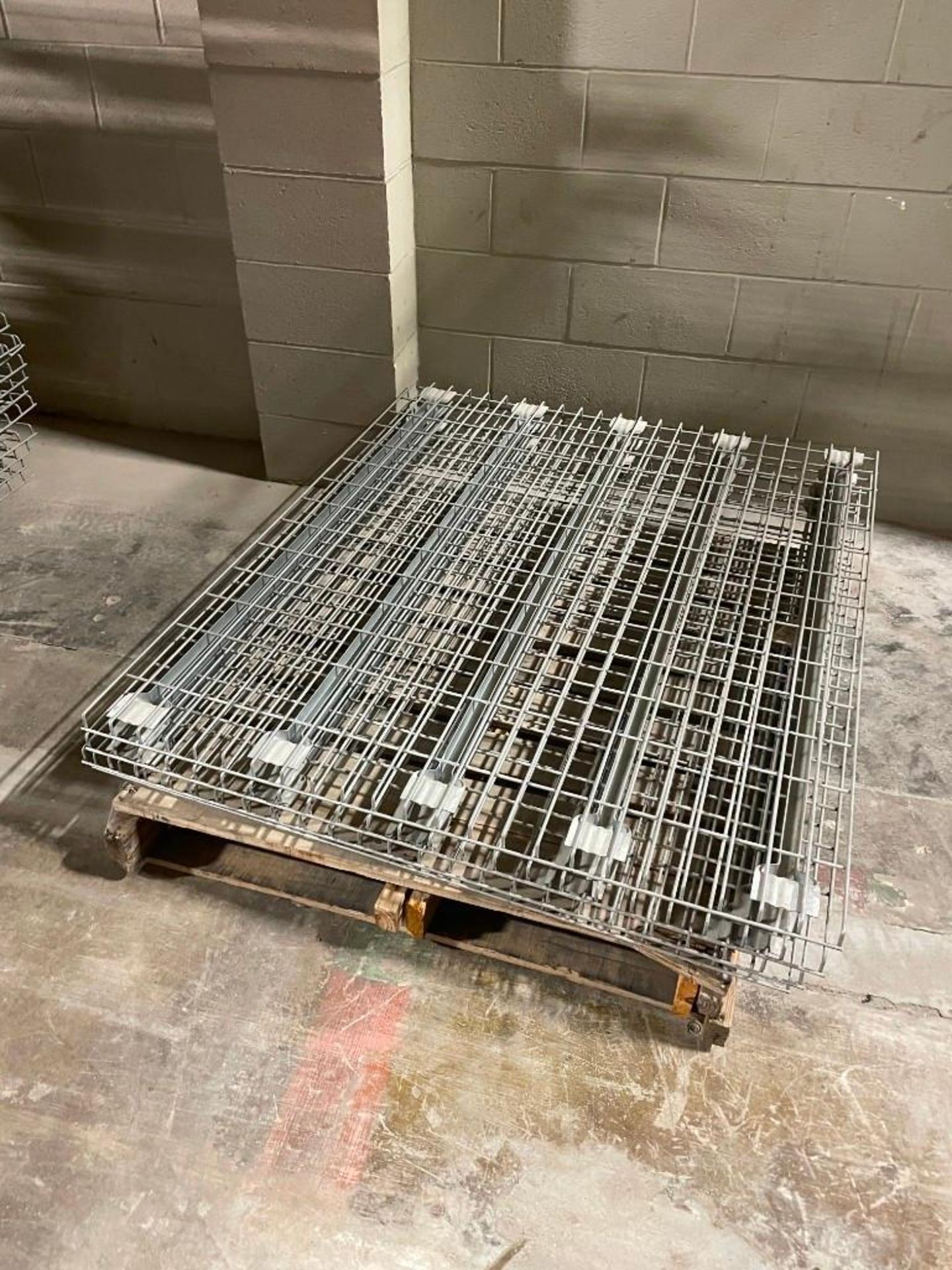 Lot of Pallet Racking, (44) Wire Baskets 55" x 46" - Image 3 of 3