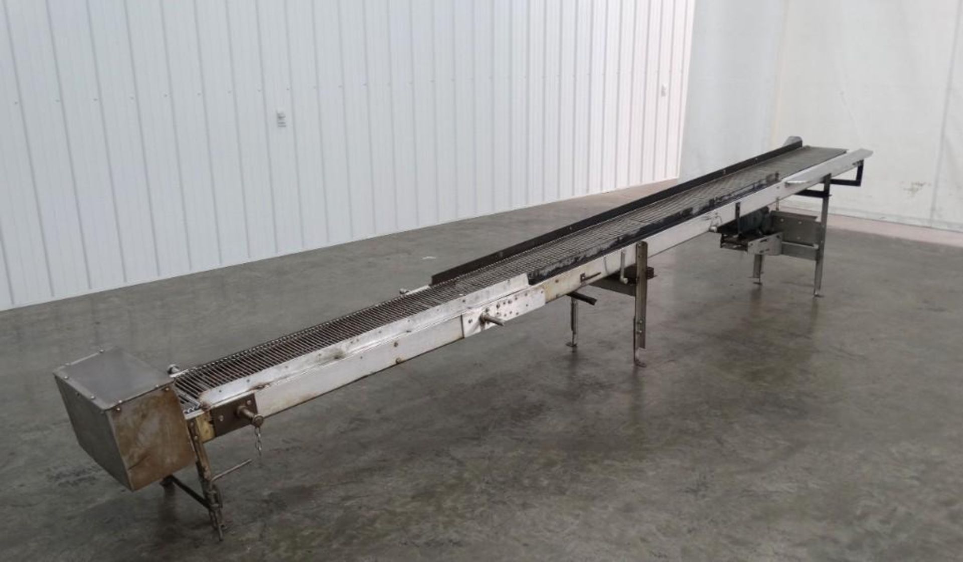 Steel Conveyor 12 Inch Wide x 15 Foot Long - Image 2 of 8