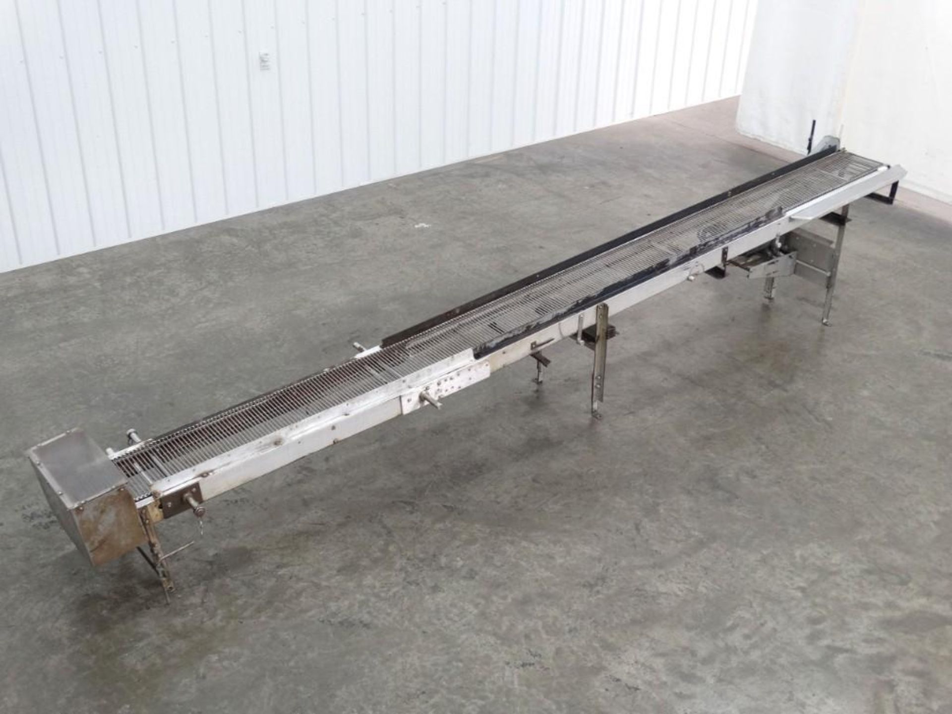 Steel Conveyor 12 Inch Wide x 15 Foot Long - Image 4 of 8