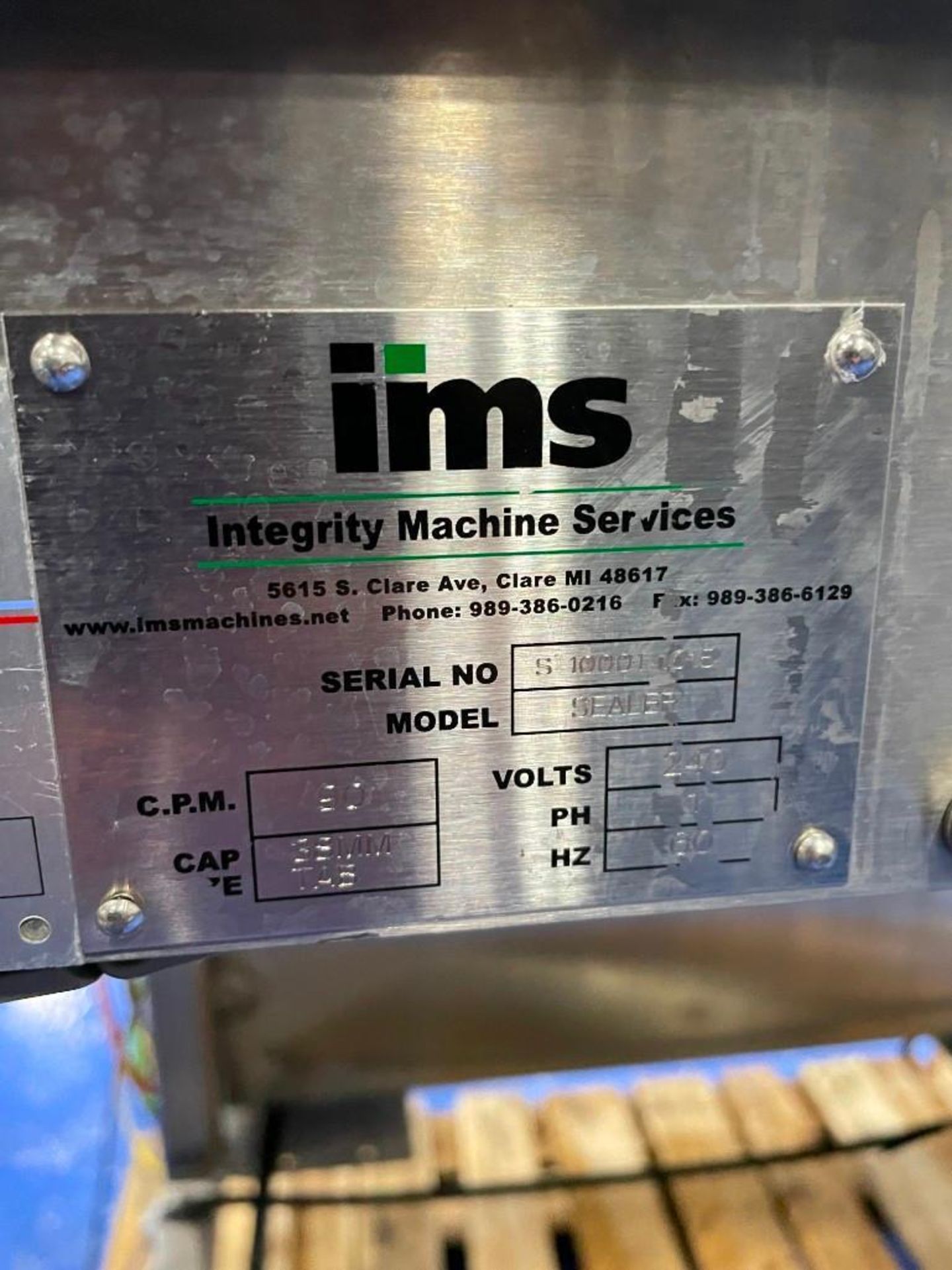 Integrity Machine Services Five Head Foil Sealer - Image 8 of 9