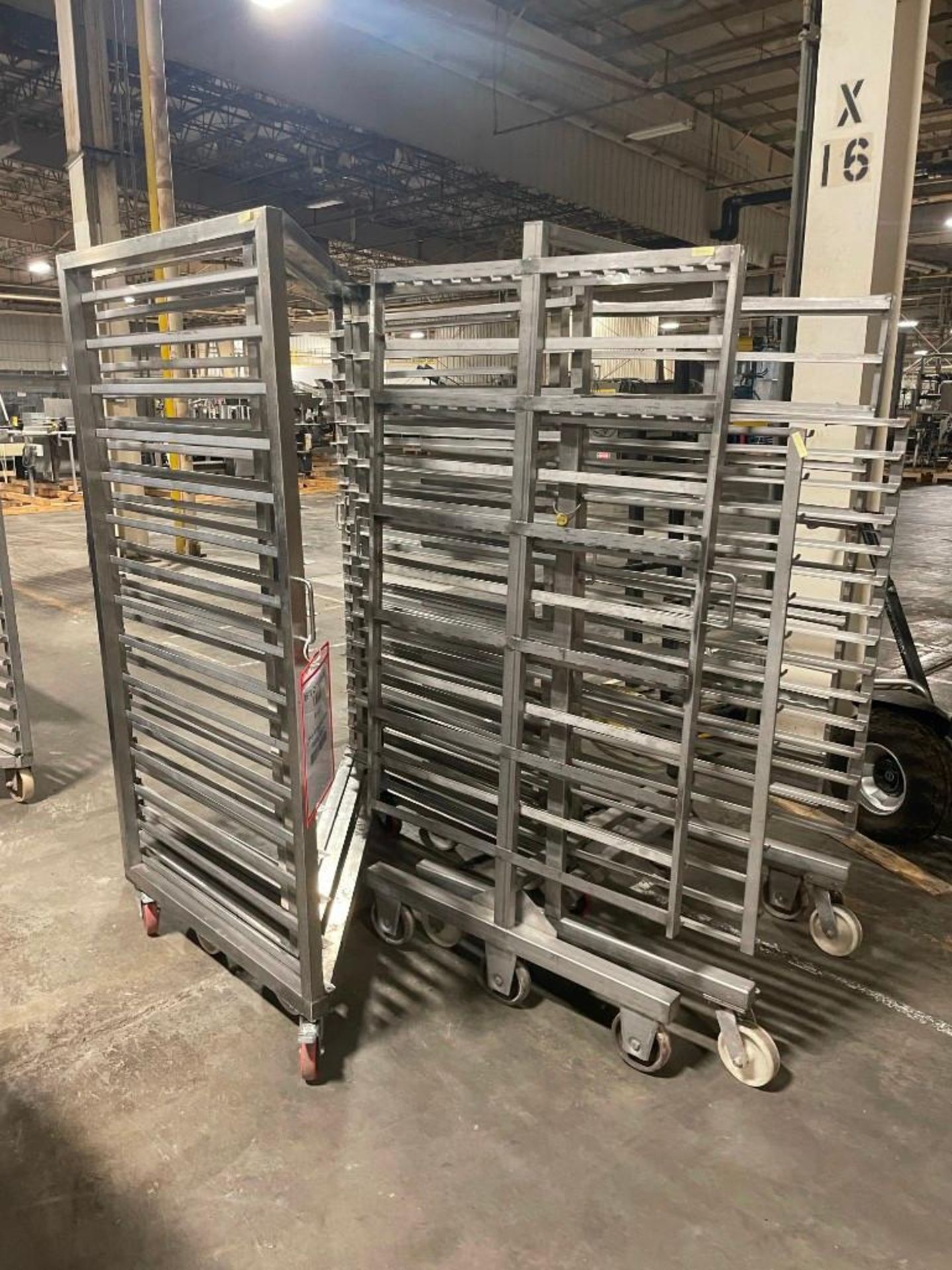 Lot of (5) Miscellaneous Rolling Racks - Image 2 of 2