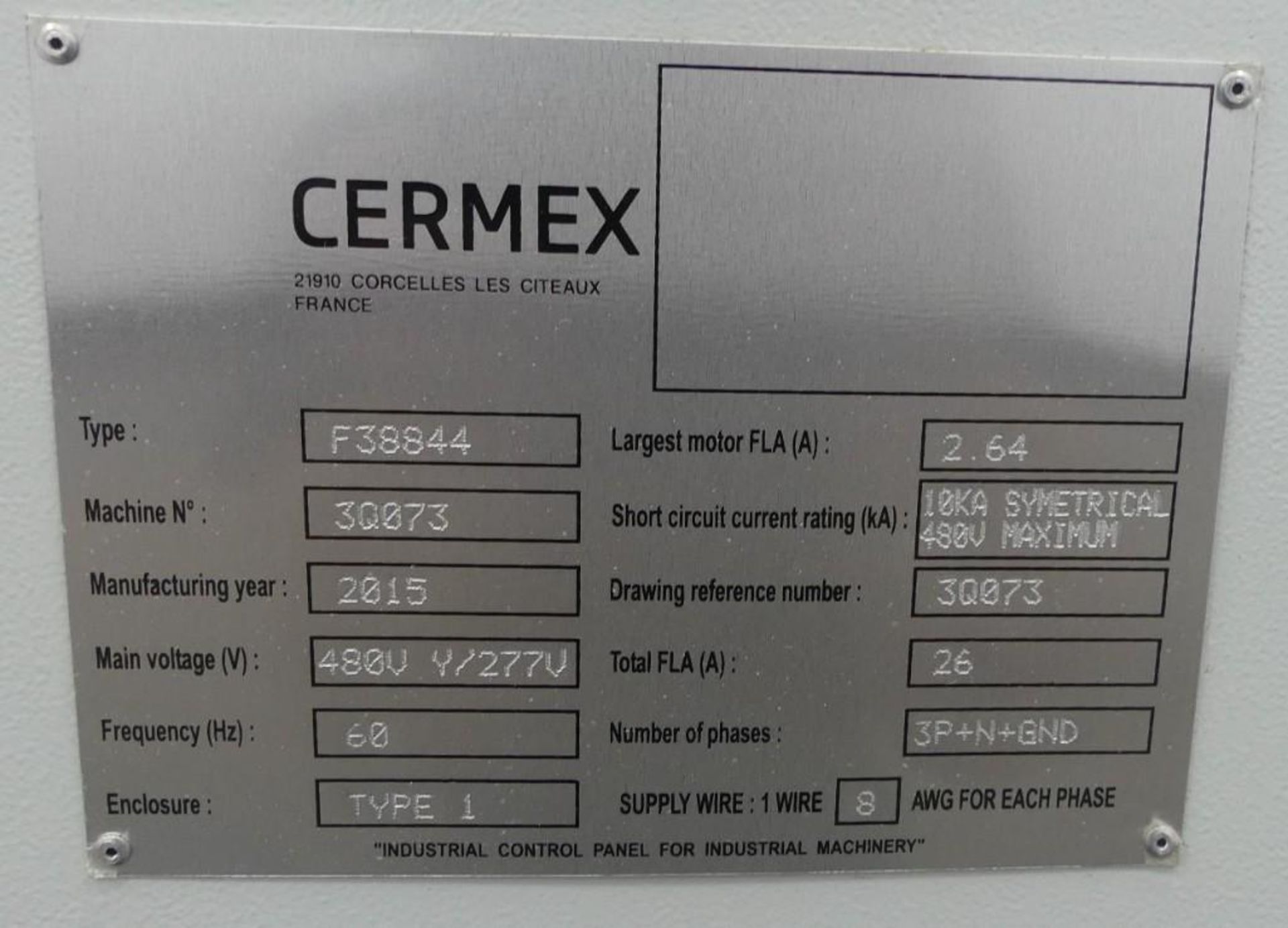 Cermex F388.44 Glue Bottom Seal Case Erector - Image 15 of 15