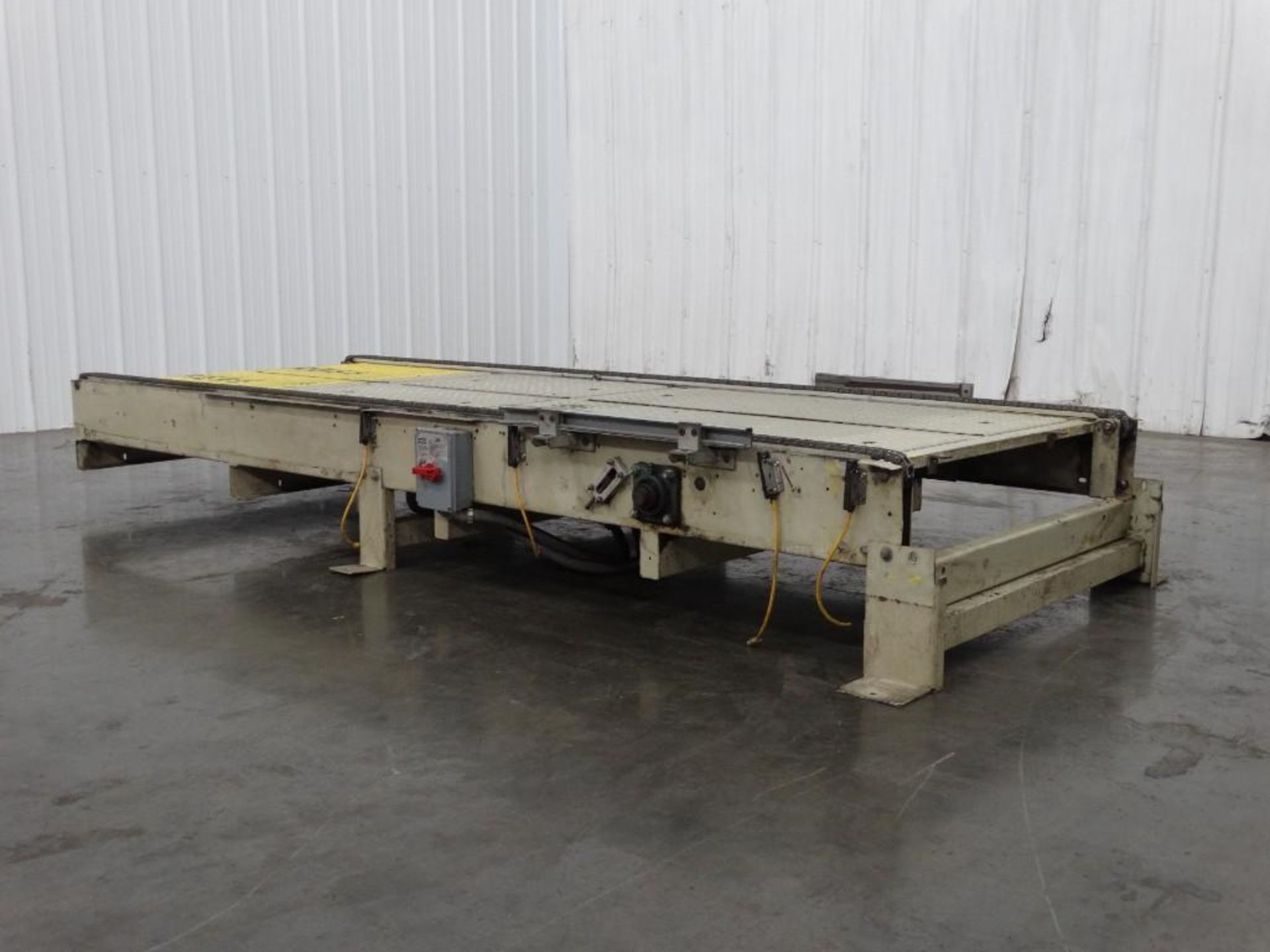 120" Long x 45" Wide Chain Pallet Conveyor - Image 5 of 12