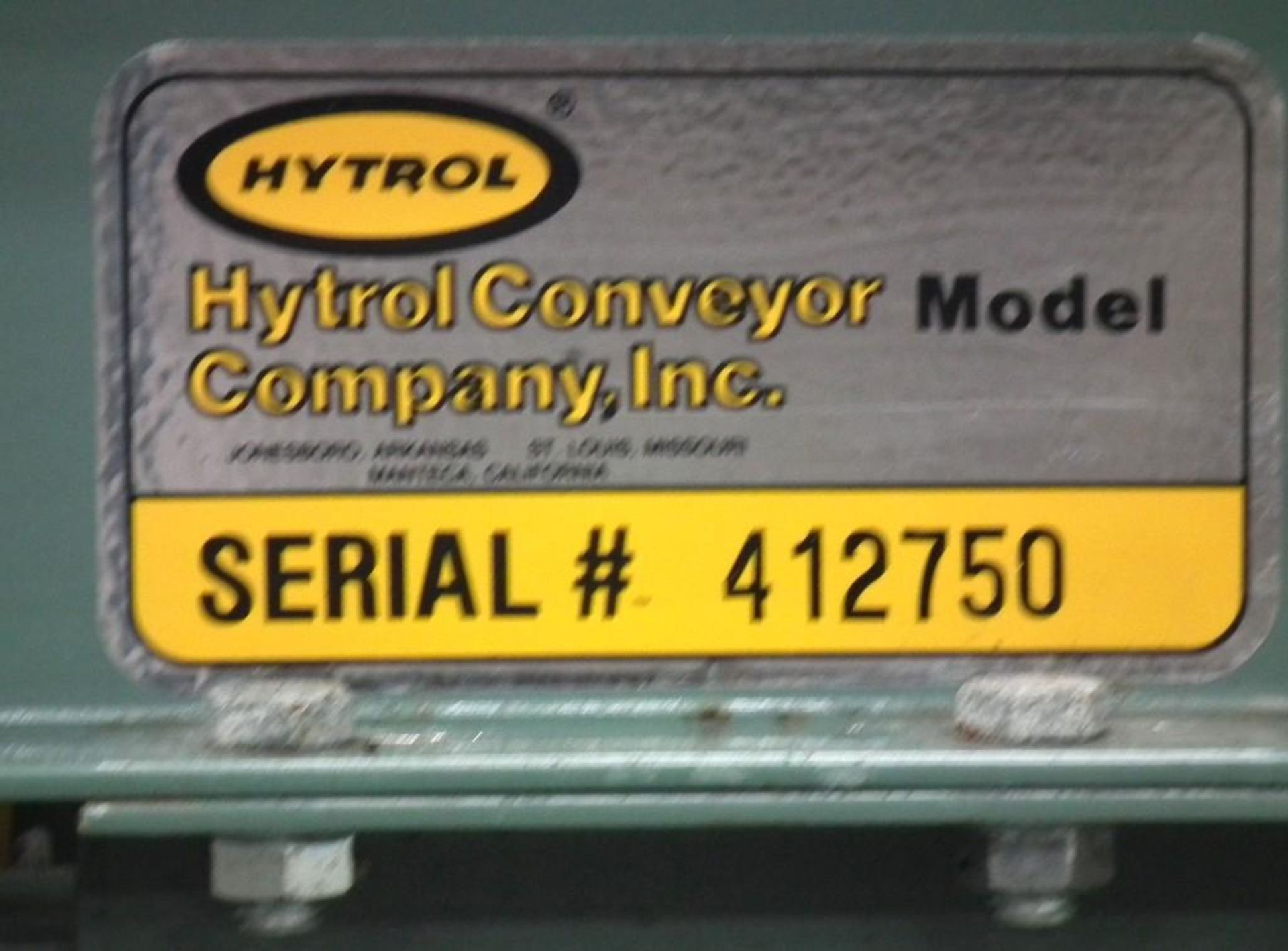 Hytrol 14 Inches Wide x 62 Inches Long Conveyor - Image 11 of 13