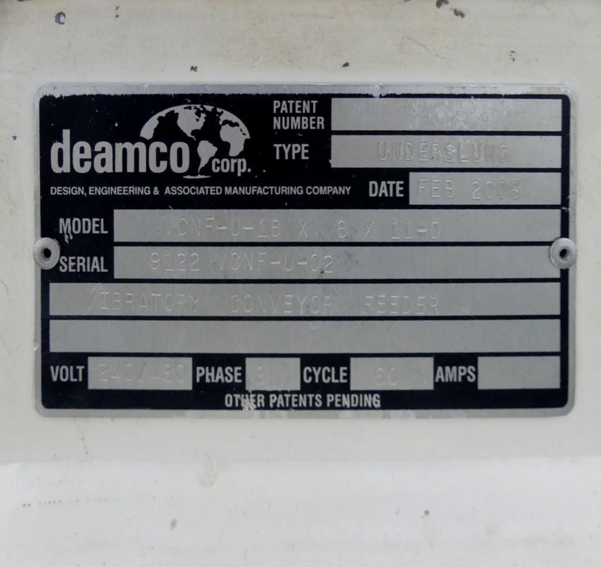 Deamco VCNF-U-18 132"L x 18"W Vibratory Conveyor - Image 12 of 12