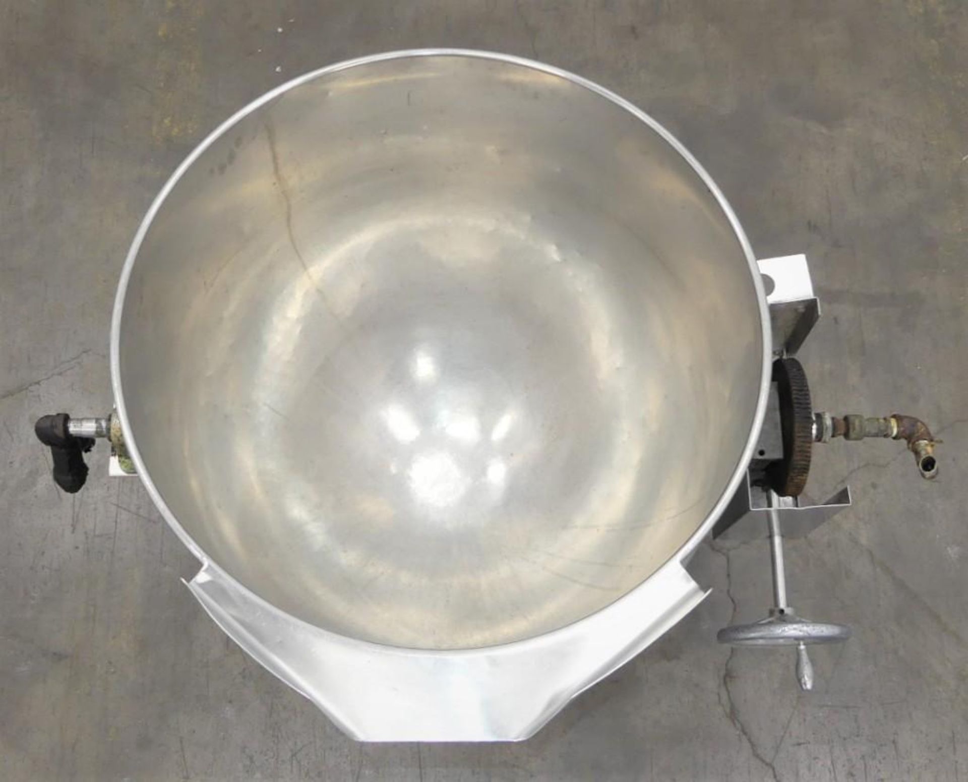 Groen D-60 60 Gallon Half Jacketed Steam Kettle - Image 5 of 6