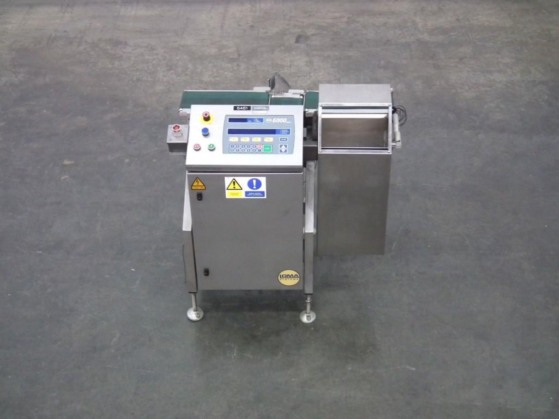 Loma 6000 Three Belt Checkweigher 5.5" Wide Belt - Image 2 of 9