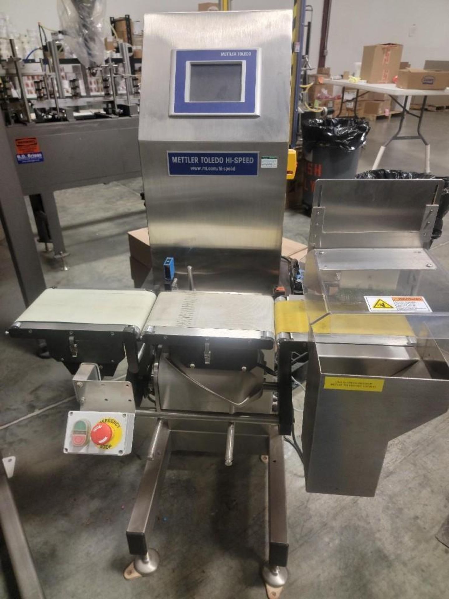 Mettler Toledo XC3 Hi Speed Checkweigher