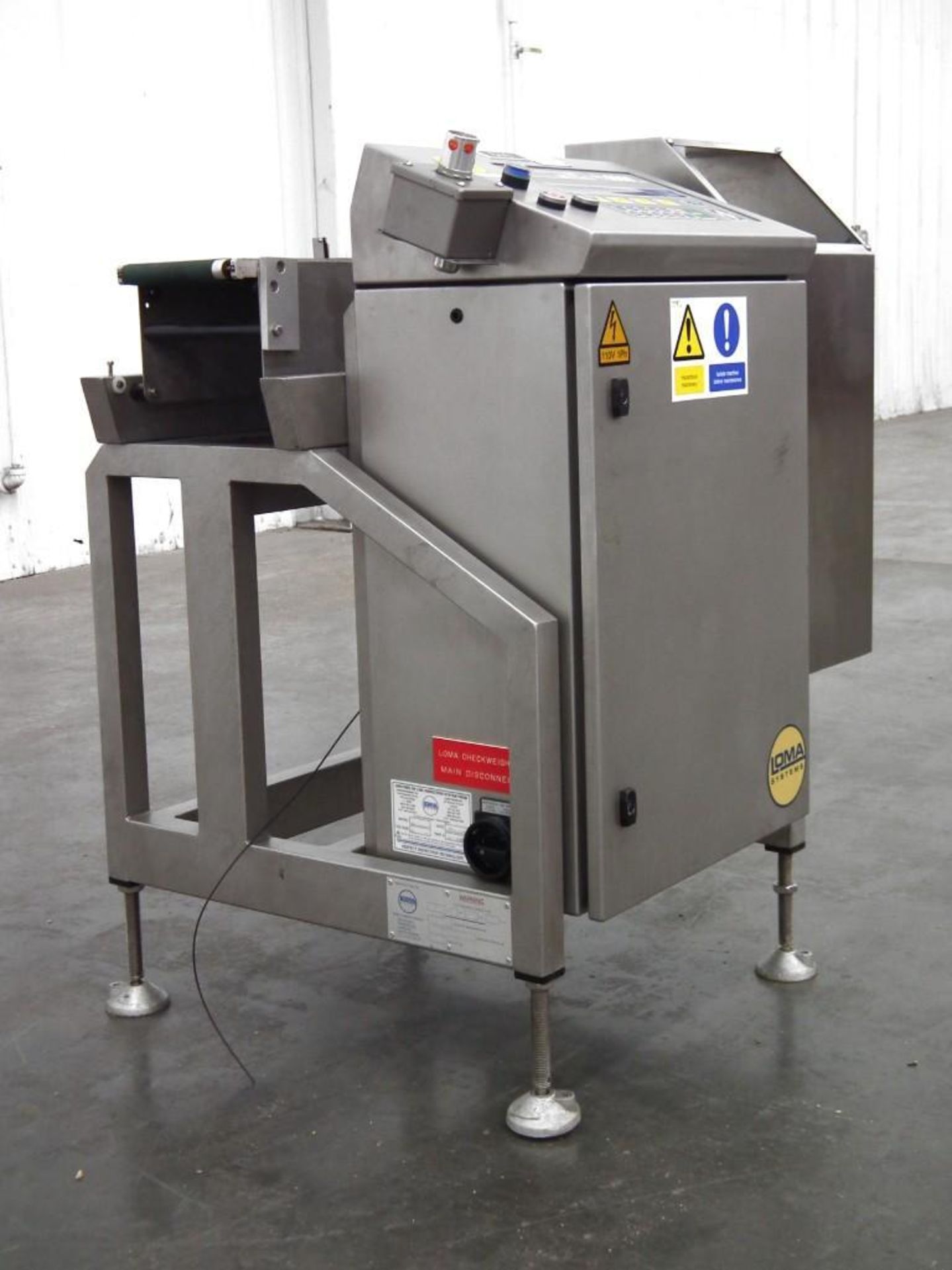 Loma 6000 Three Belt Checkweigher 5.5" Wide Belt - Image 4 of 9