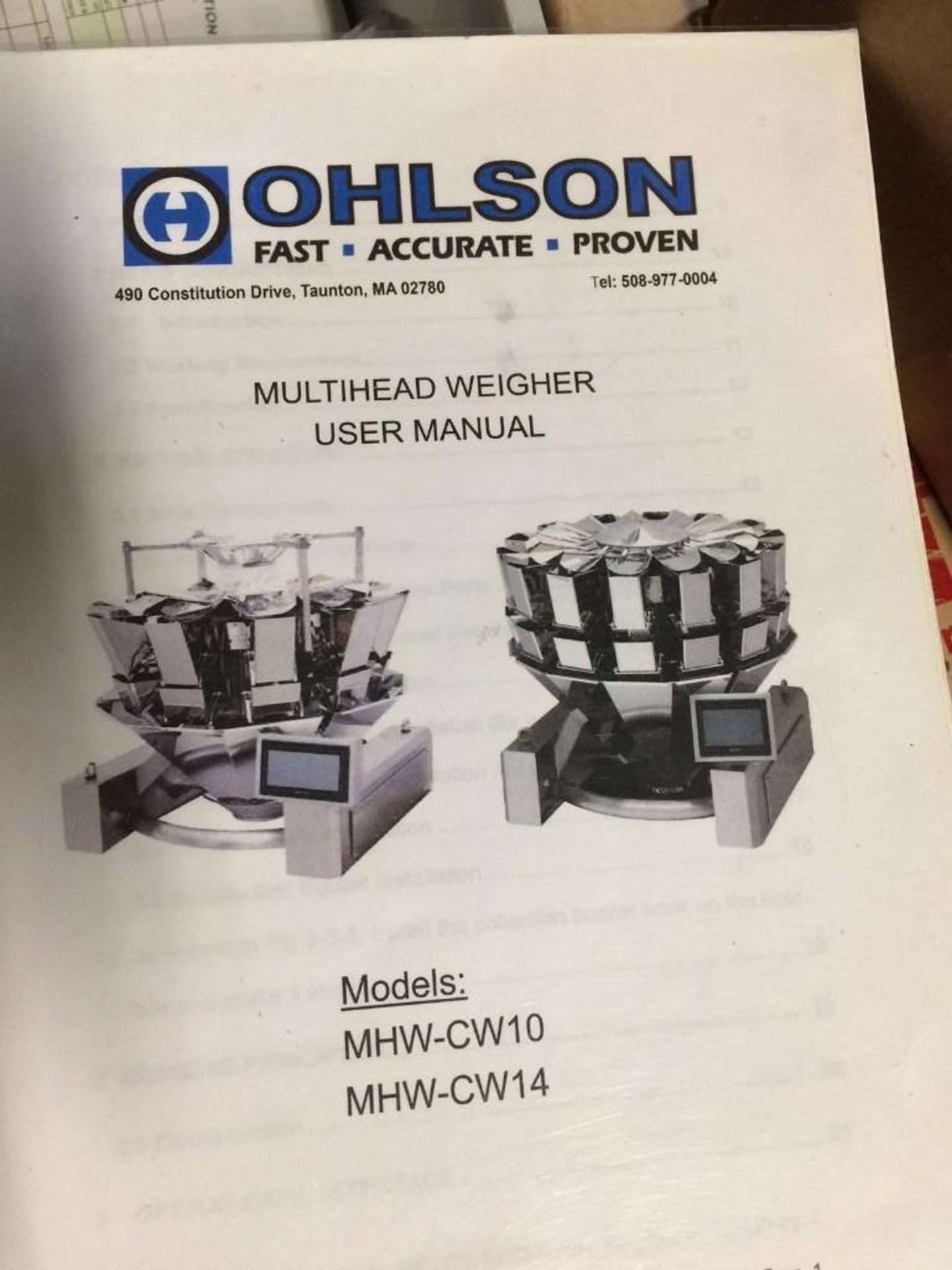Ohlson MHW-CW10 CCW with Complete Packing Line - Image 4 of 11