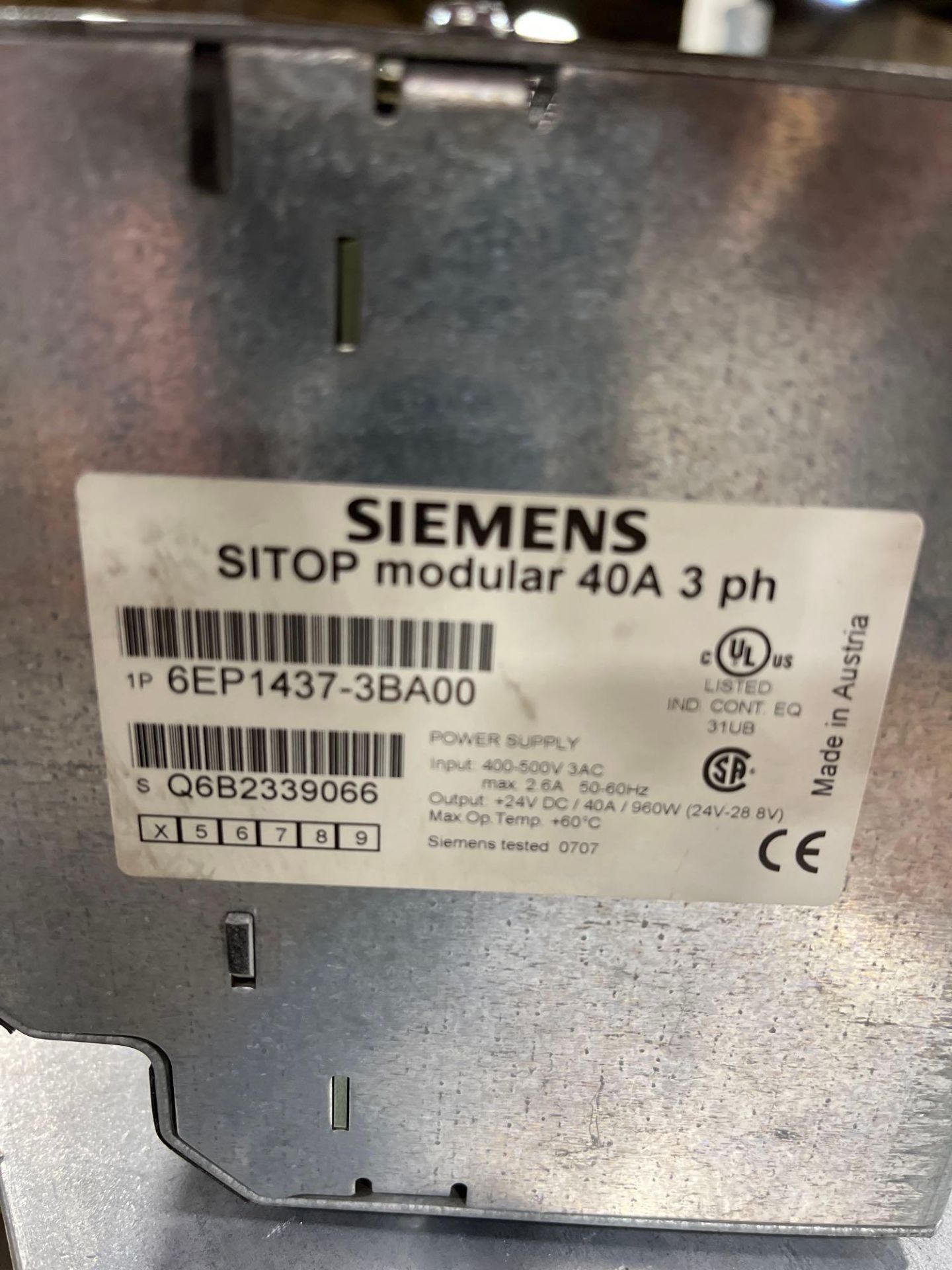 Indramat Drive and Siemens SITOP - Image 3 of 3