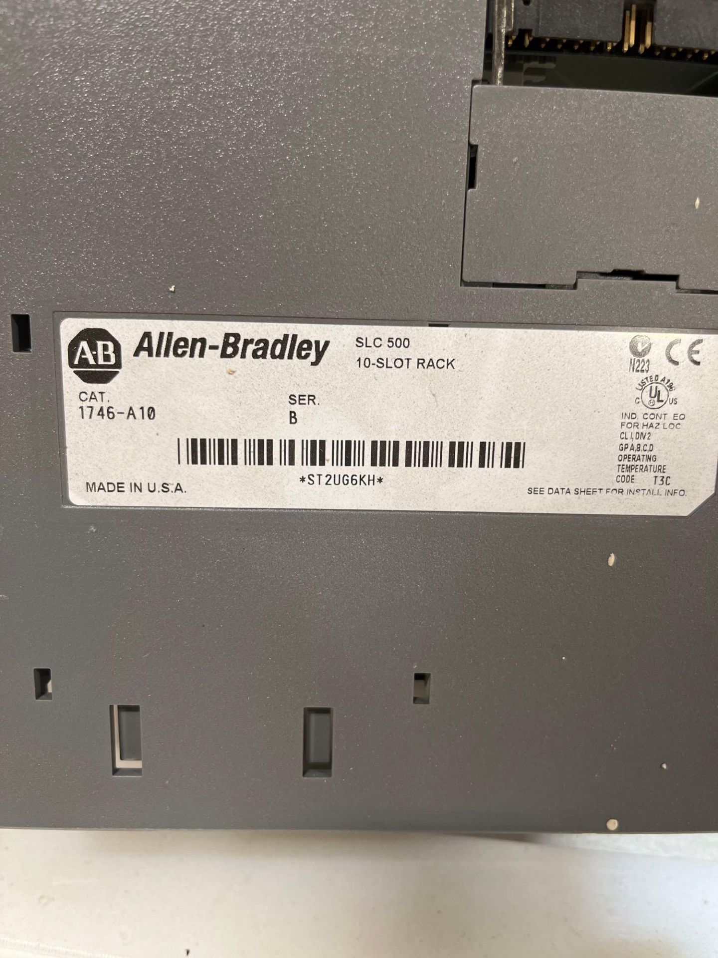 Allen Bradley SLC500 racks, rollers and parts - Image 2 of 3