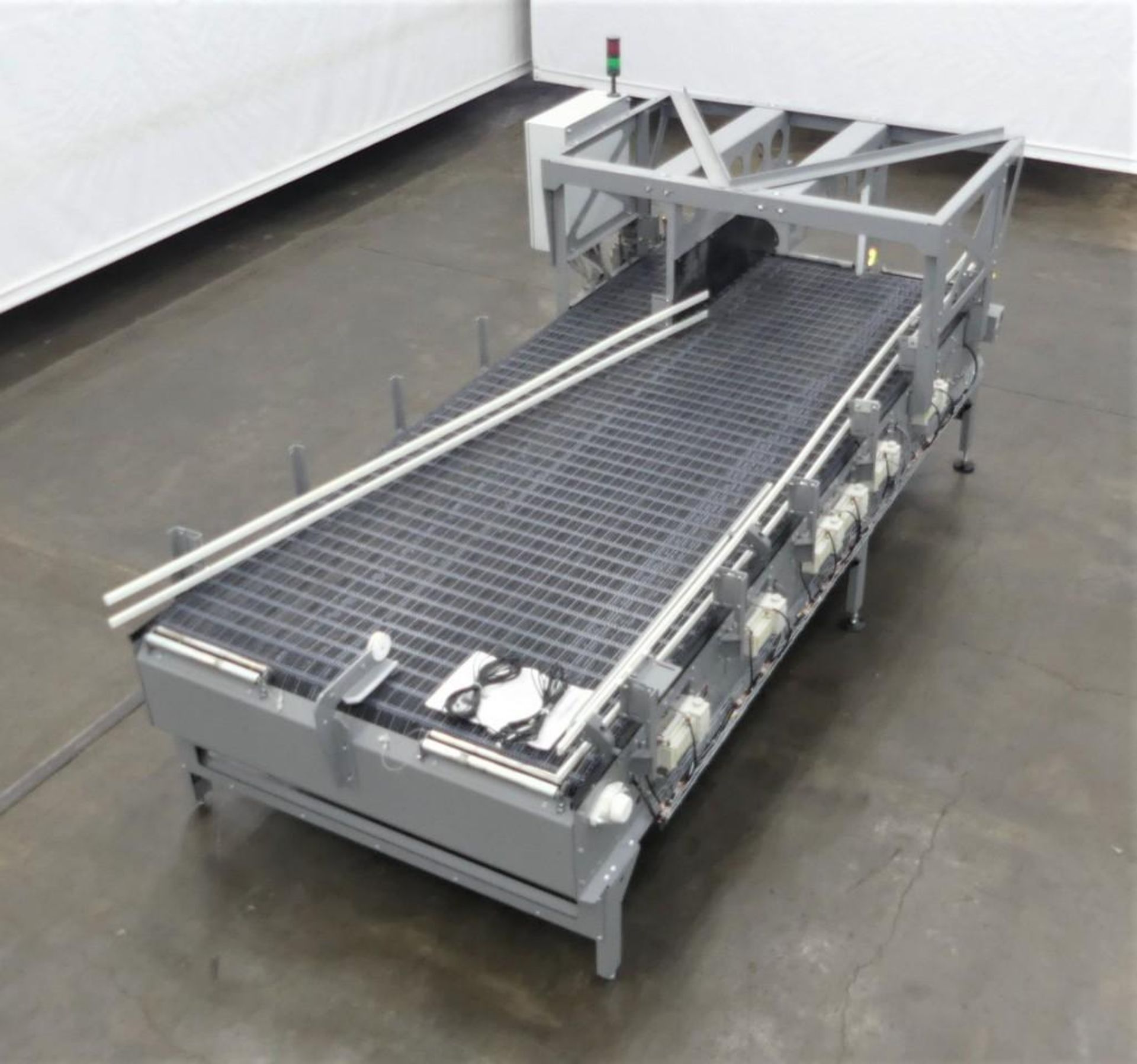 Intralox 12.5' L Activated Roller Belt Laning Conveyor - Image 3 of 28