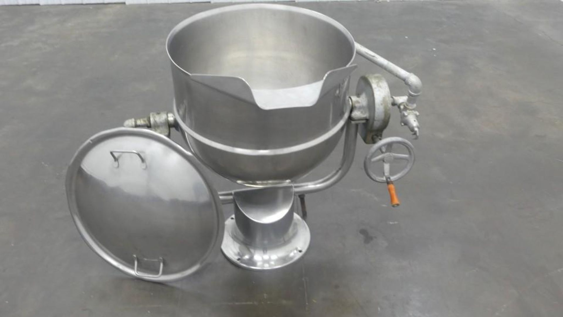 Groen D-30 30 gallon Half Jacketed Steam Kettle - Image 5 of 12