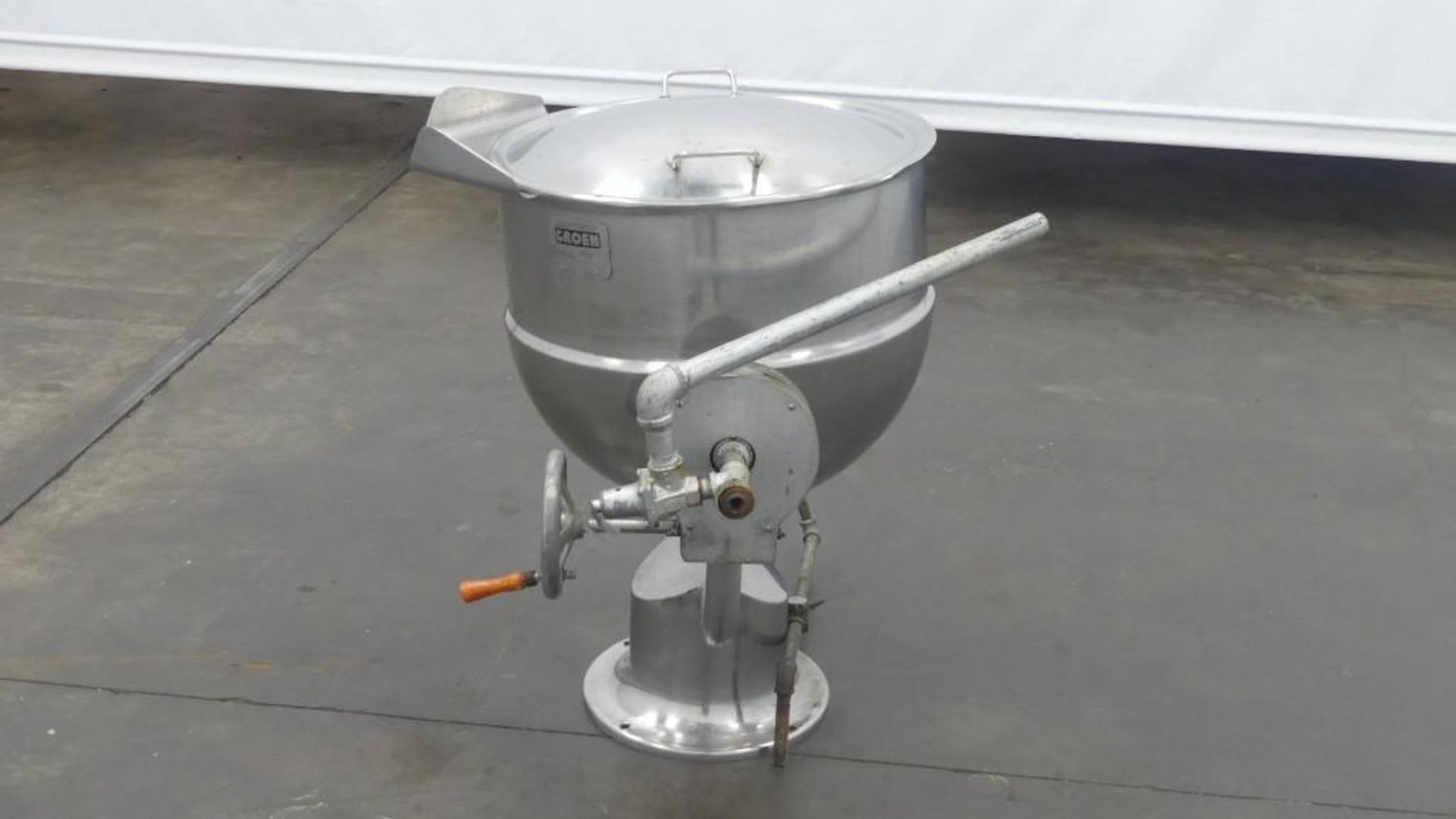 Groen D-30 30 gallon Half Jacketed Steam Kettle - Image 3 of 12