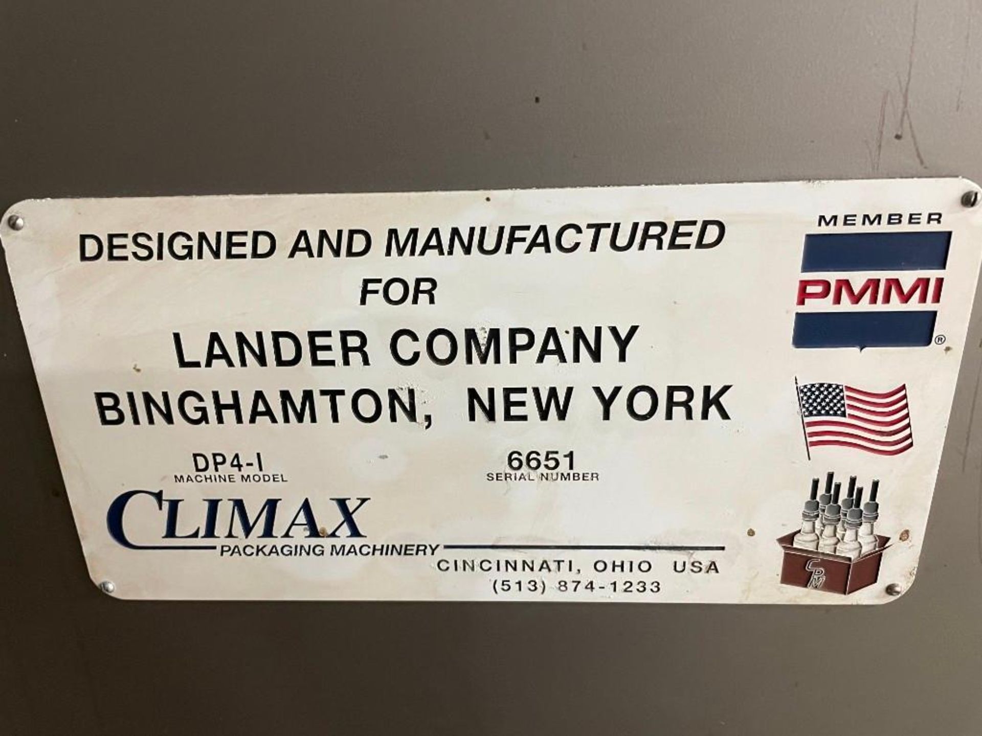 Climax DP4-1/LD Drop Case Packer - Image 4 of 6