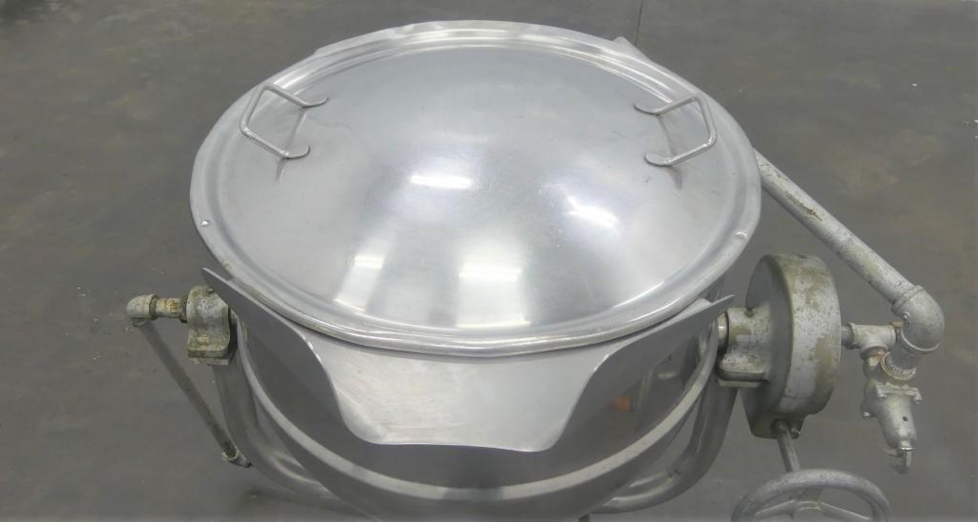 Groen D-30 30 gallon Half Jacketed Steam Kettle - Image 6 of 12