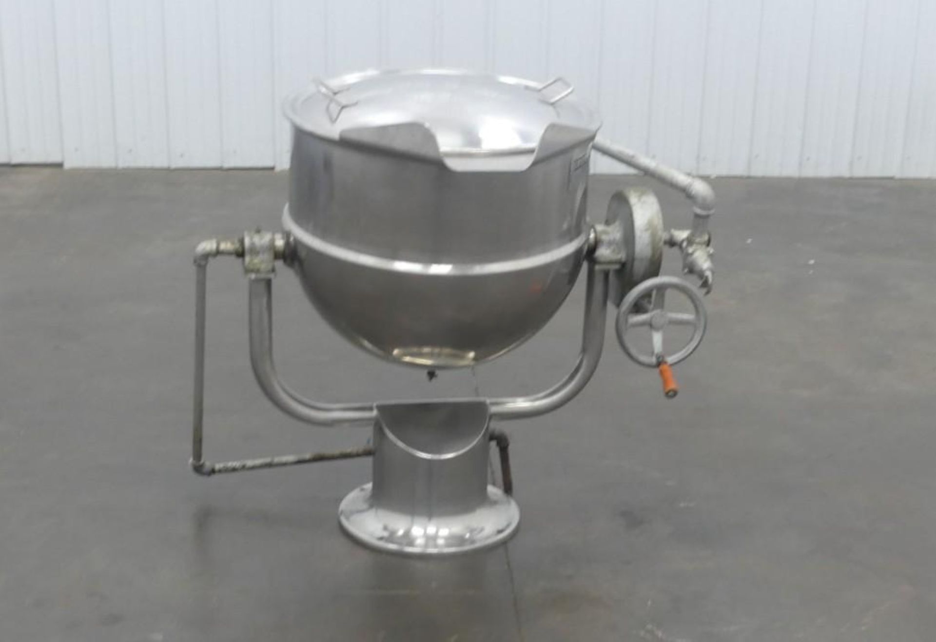 Groen D-30 30 gallon Half Jacketed Steam Kettle - Image 10 of 12