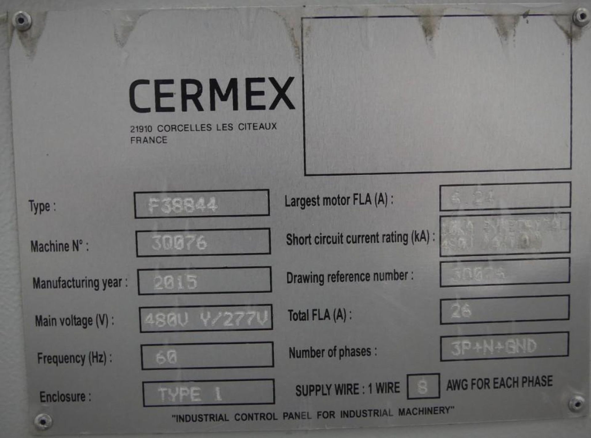 Cermex F388.44 Glue Bottom Seal Case Erector - Image 11 of 11