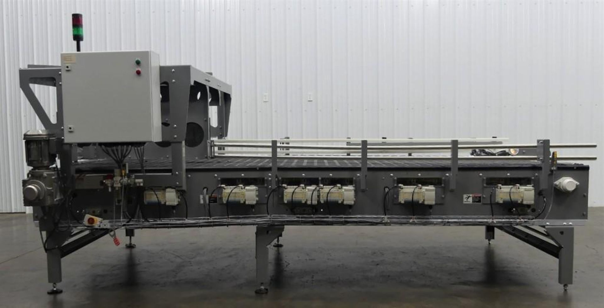 Intralox 12.5' L Activated Roller Belt Laning Conveyor - Image 11 of 28