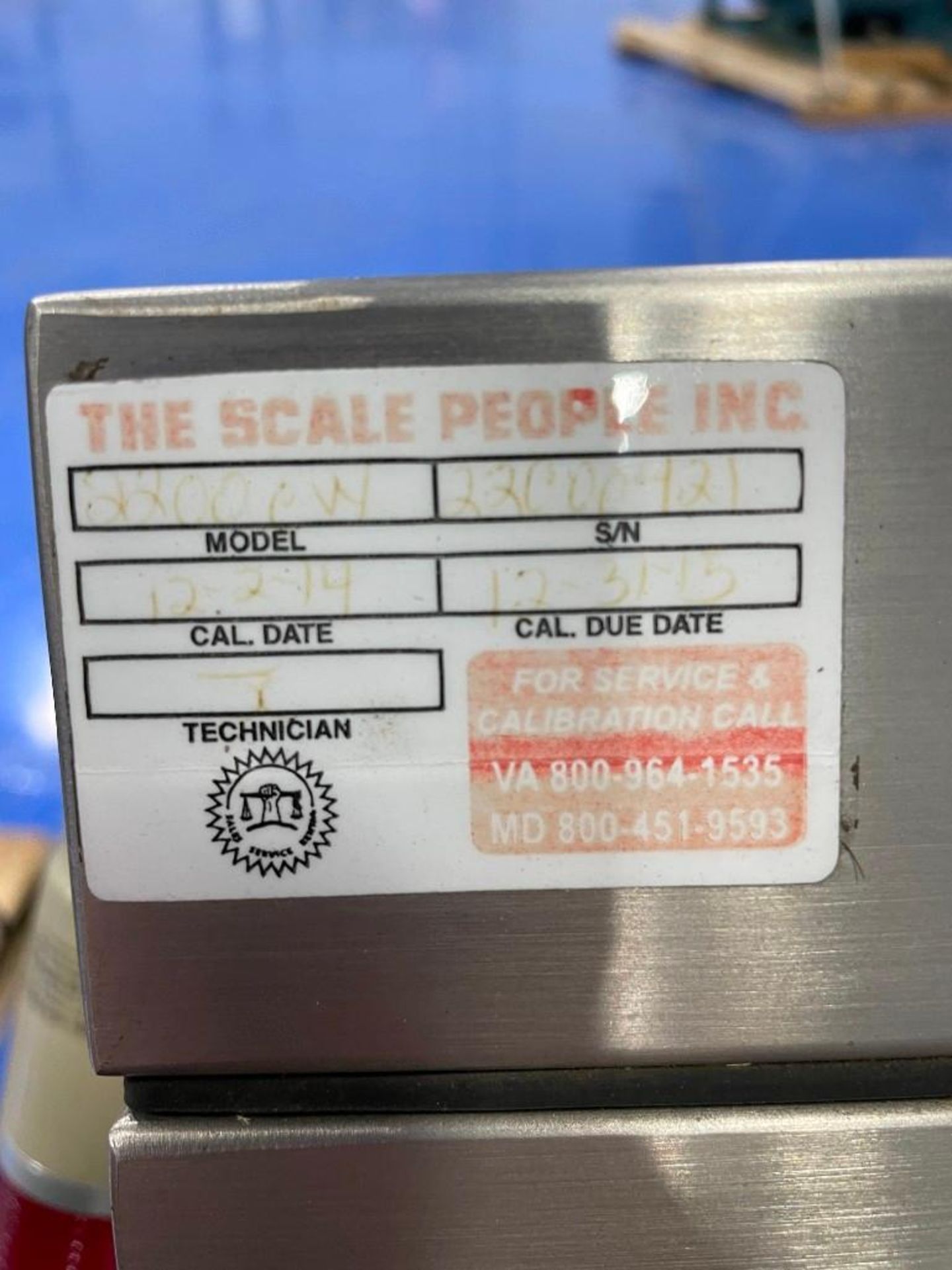 The Scale People Inc. 2200 CWM Checkweigher - Image 5 of 5