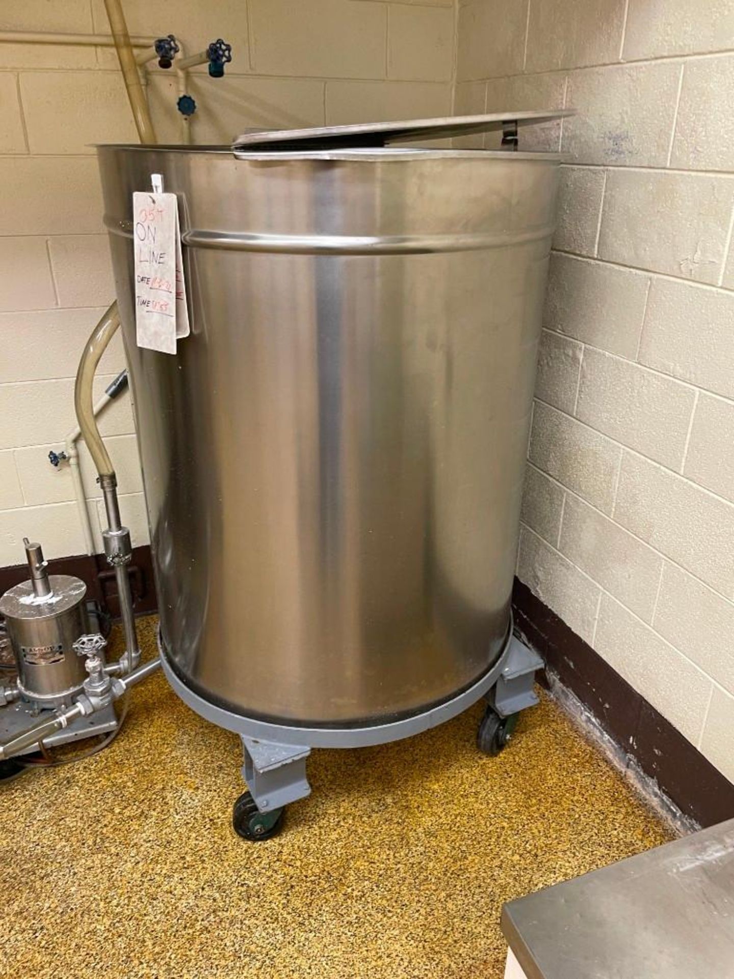 Perma-San Stainless Steel Tank on Casters - Image 2 of 6