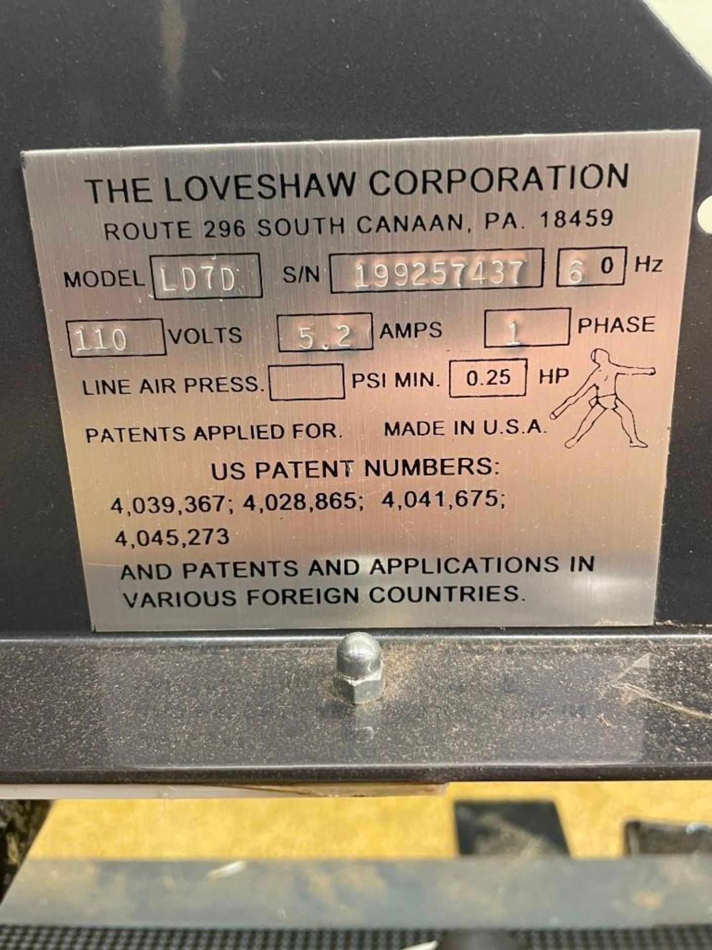 Loveshaw Little David LD7D Top and Bottom Case Taper - Image 8 of 9