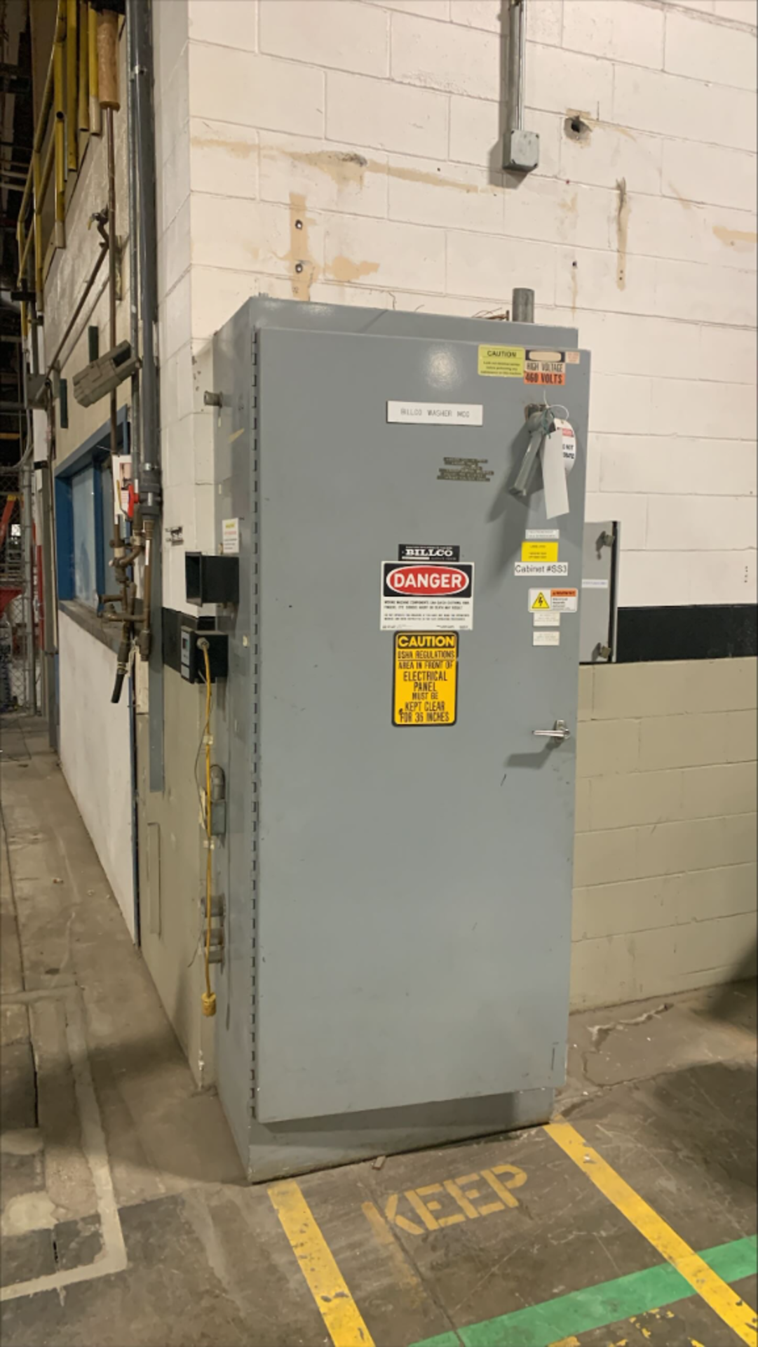 Electrical Cabinet with contents