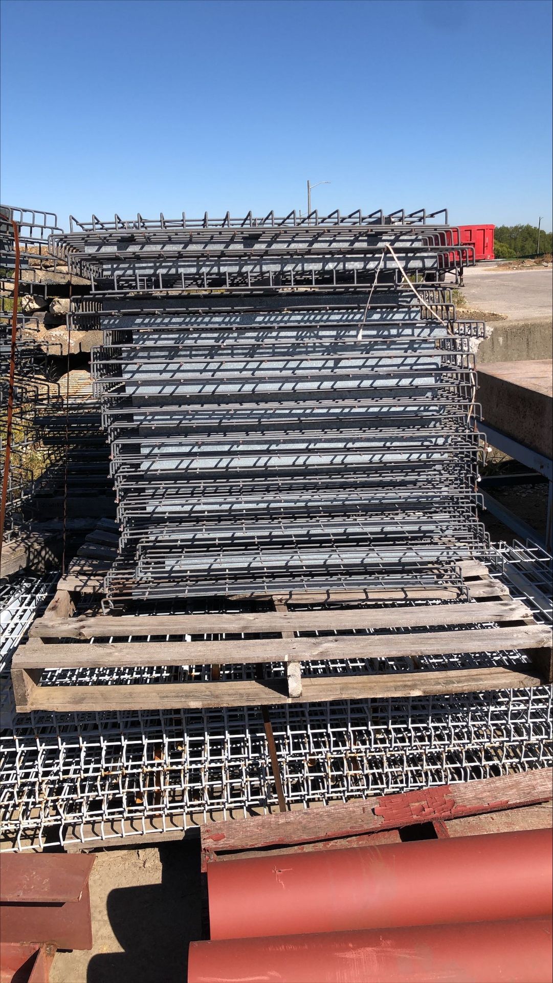 Lot of Various Size Wire Decking for Pallet Racks - Image 2 of 3