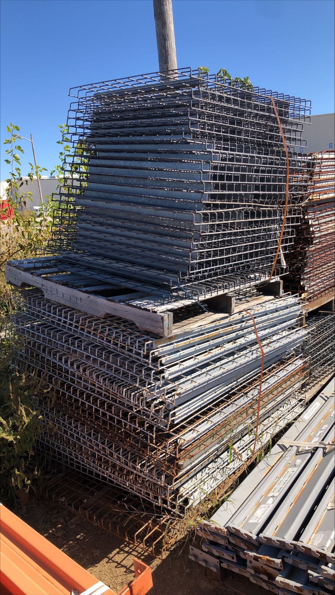 Lot of Various Size Wire Decking for Pallet Racks - Image 2 of 3
