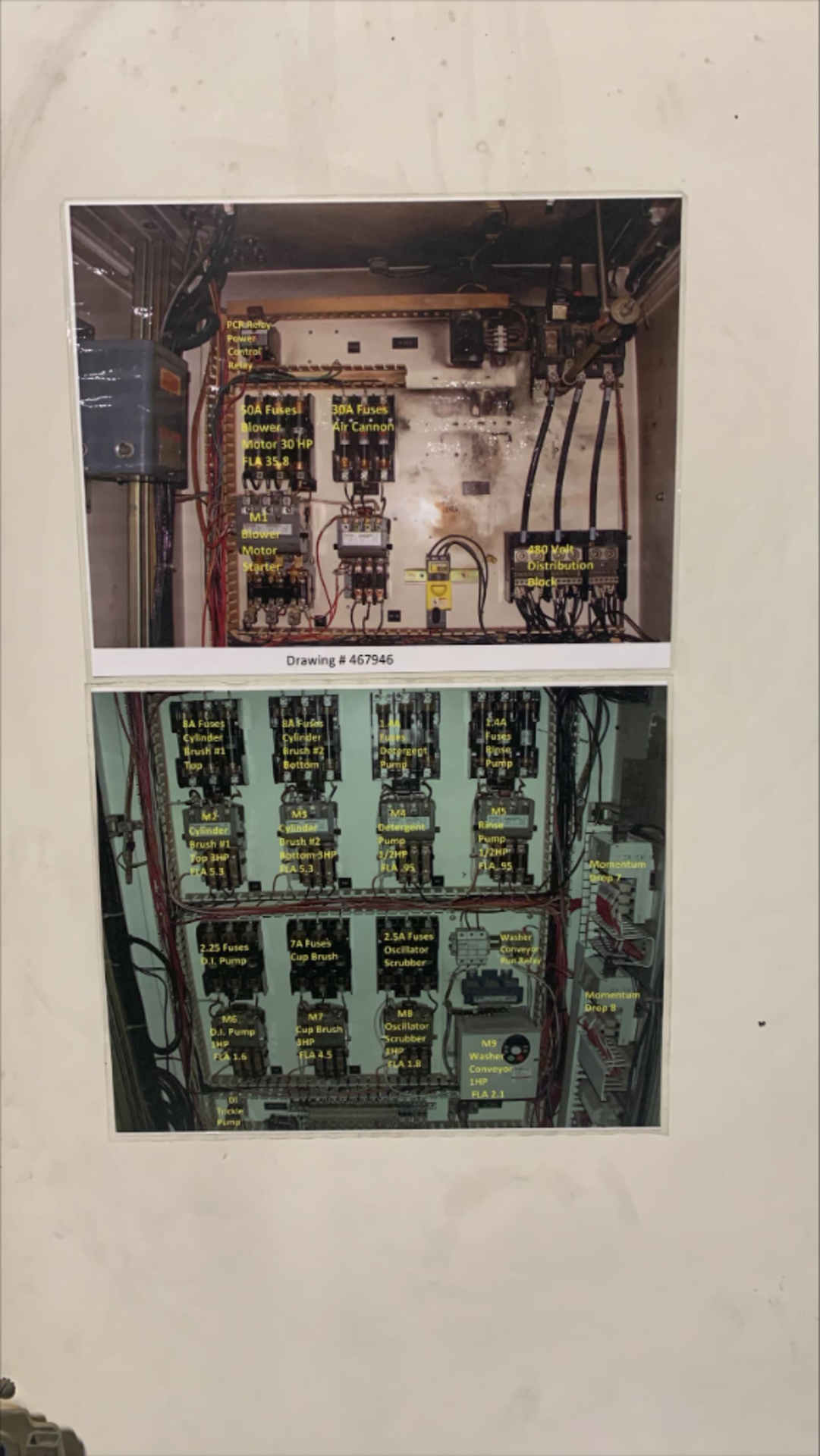 Electrical Cabinet with contents - Image 4 of 6