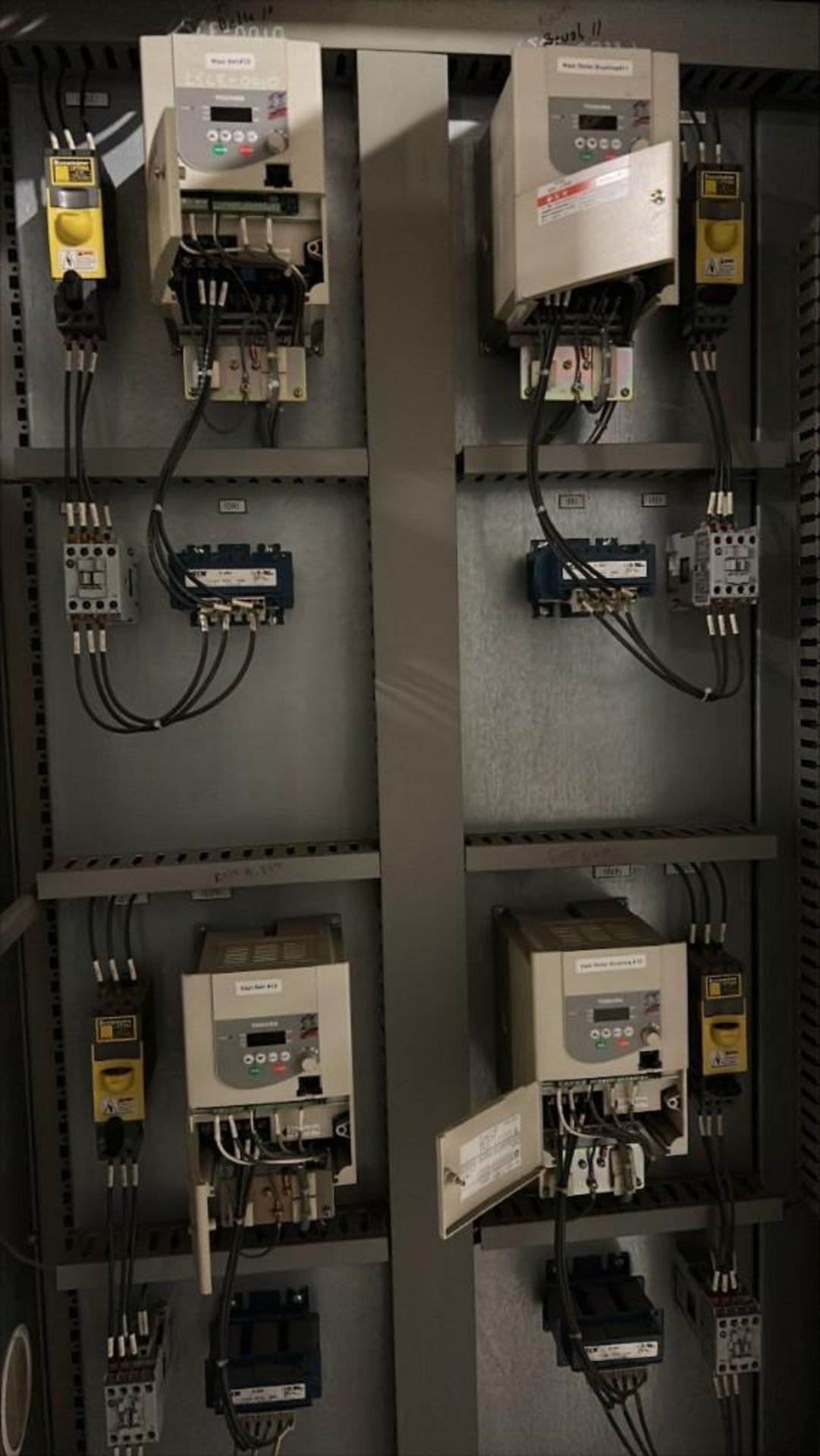 Control Panel with Toshiba VFDs & Allen Bradley - Image 2 of 6