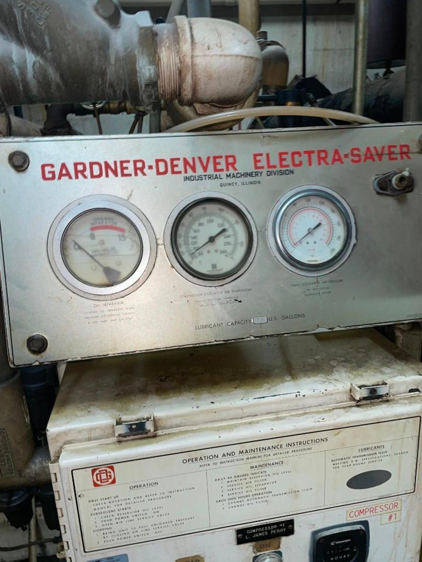Gardner Denver 200 Horsepower Air Compressor - Image 7 of 11
