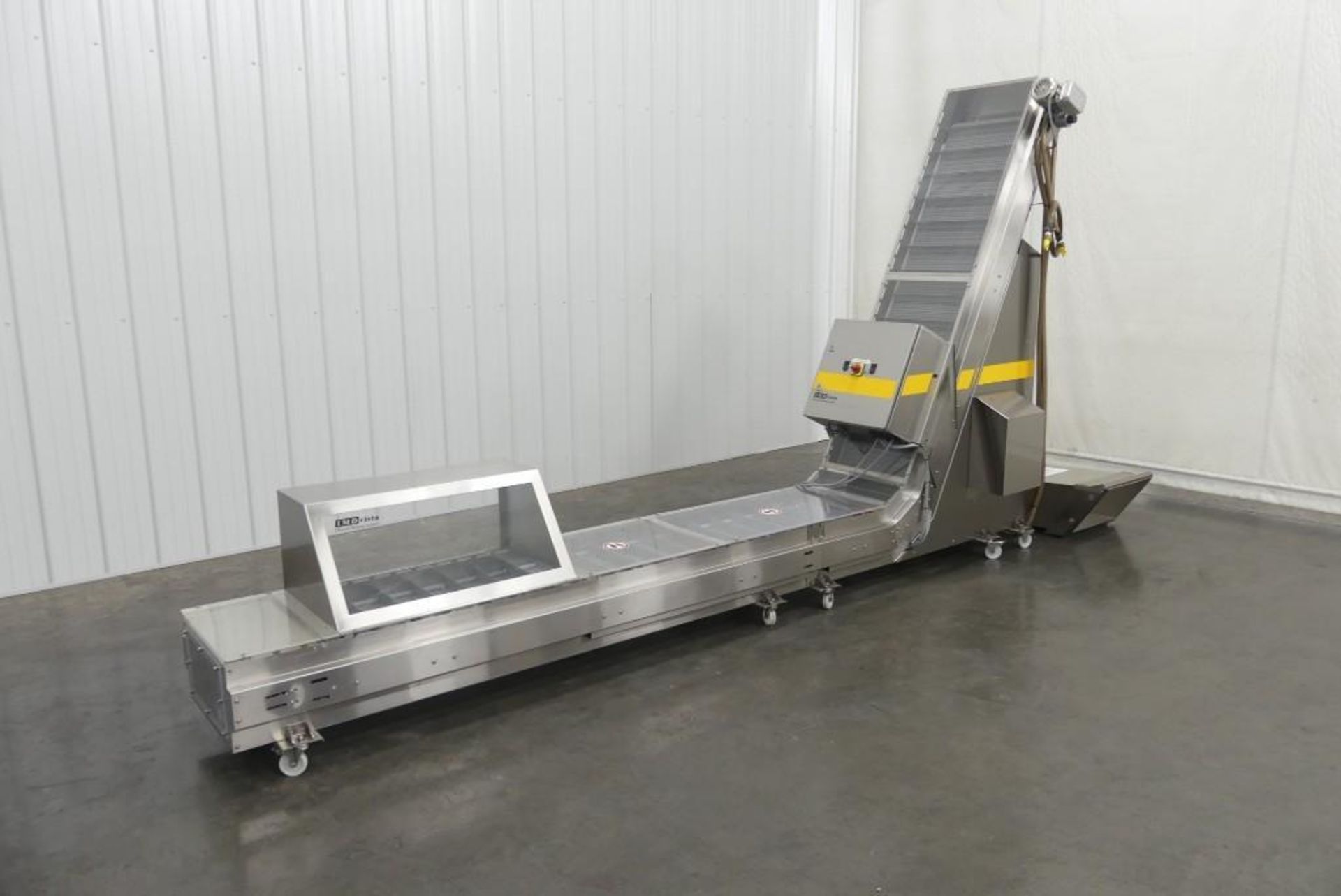 IMDvista Enclosed Cleated Incline Conveyor - Image 5 of 13