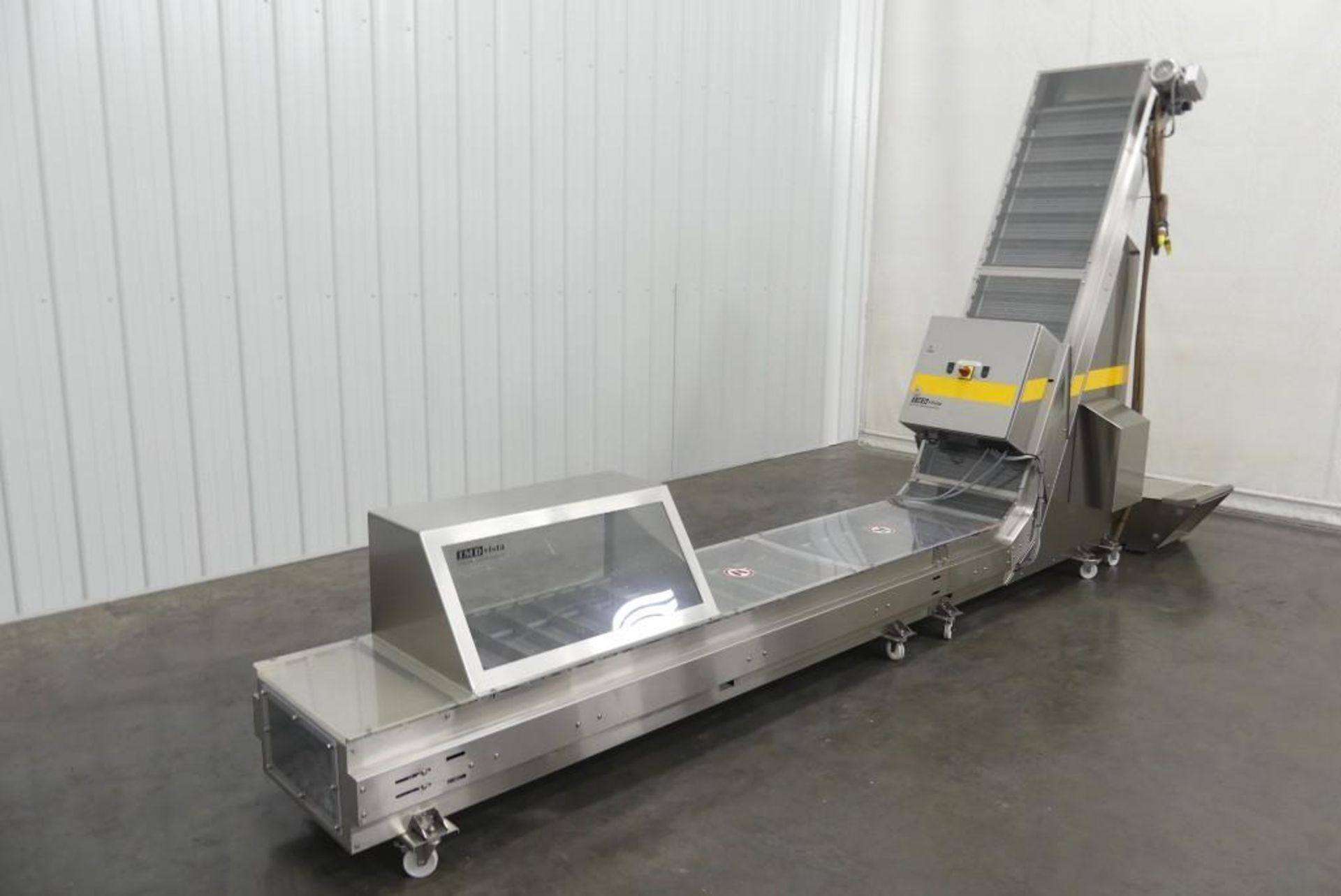 IMDvista Enclosed Cleated Incline Conveyor - Image 3 of 13