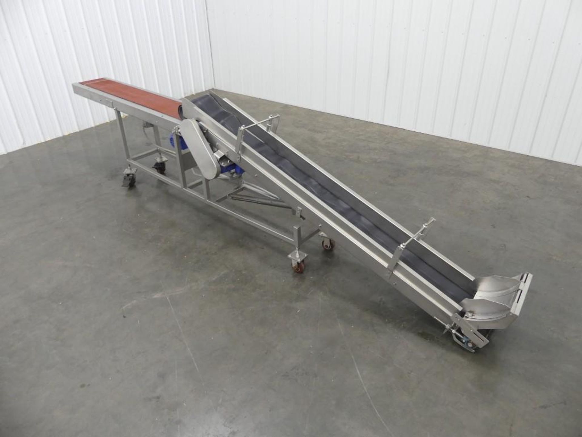 AC Horn D699163 10" Wide Belt Incline Conveyor - Image 2 of 11