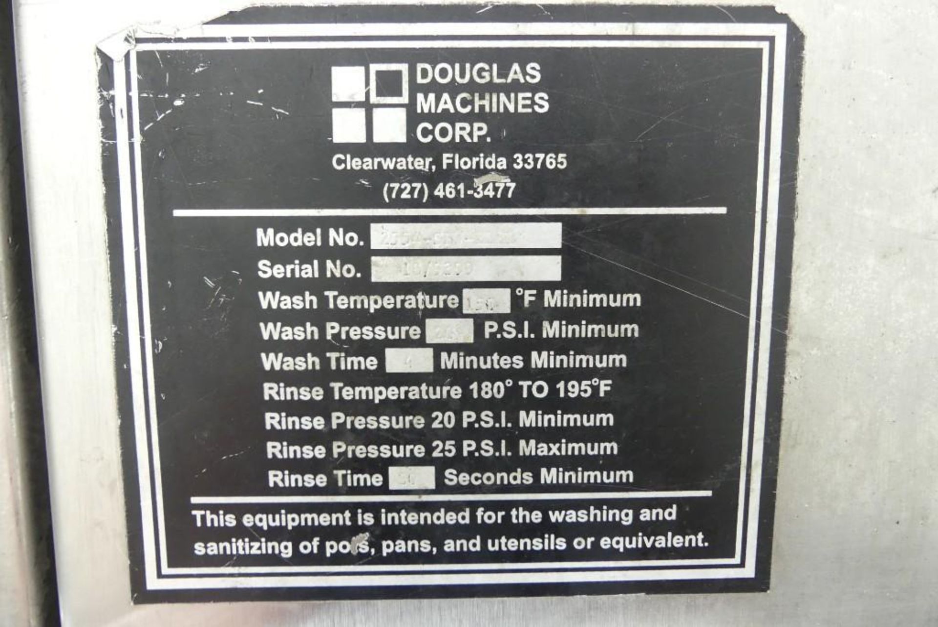 Douglas Machines 2554-SPW-ELEL Scale Parts Washer - Image 15 of 16