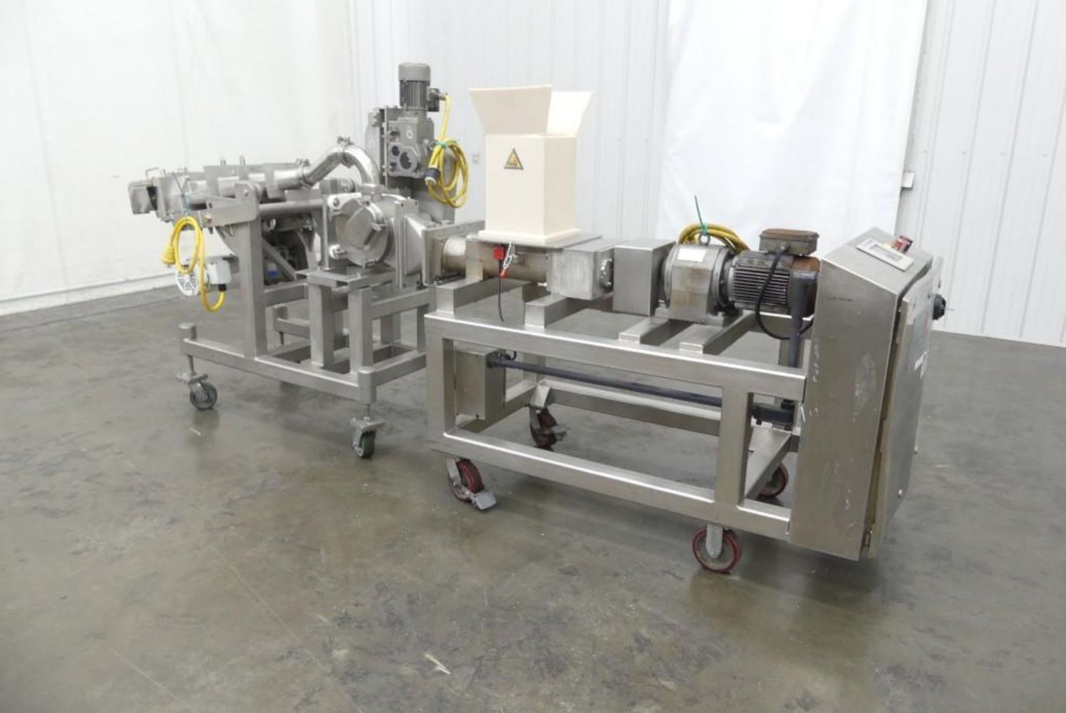 Bakery and Snack Food Equipment Auction: Conveyors, Metal Detectors, Checkweighers, Pretzel Extruders, Linear Bucket Scales, CCWs, and More
