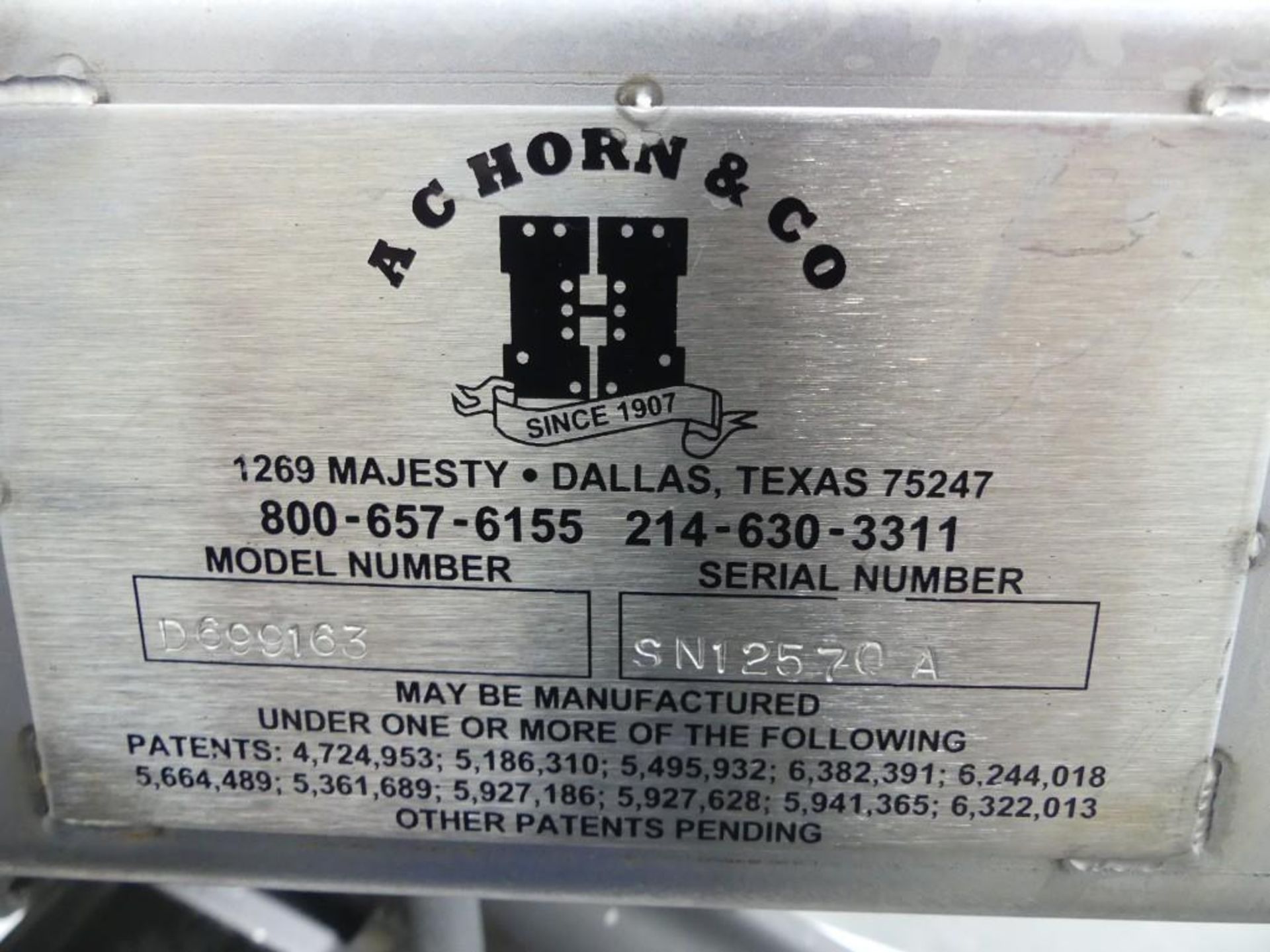 AC Horn D699163 10" Wide Belt Incline Conveyor - Image 11 of 11
