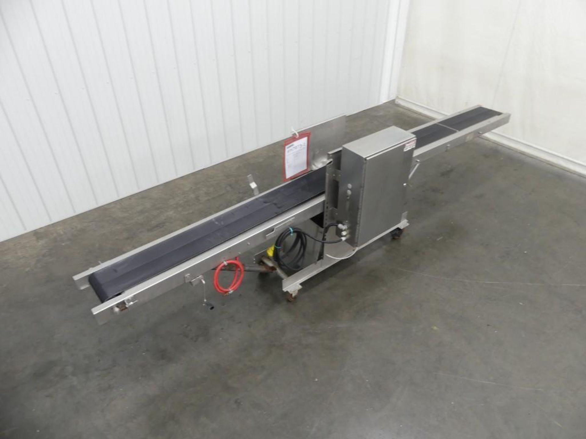 AC Horn Case Belt Conveyor 10"W x 170" L