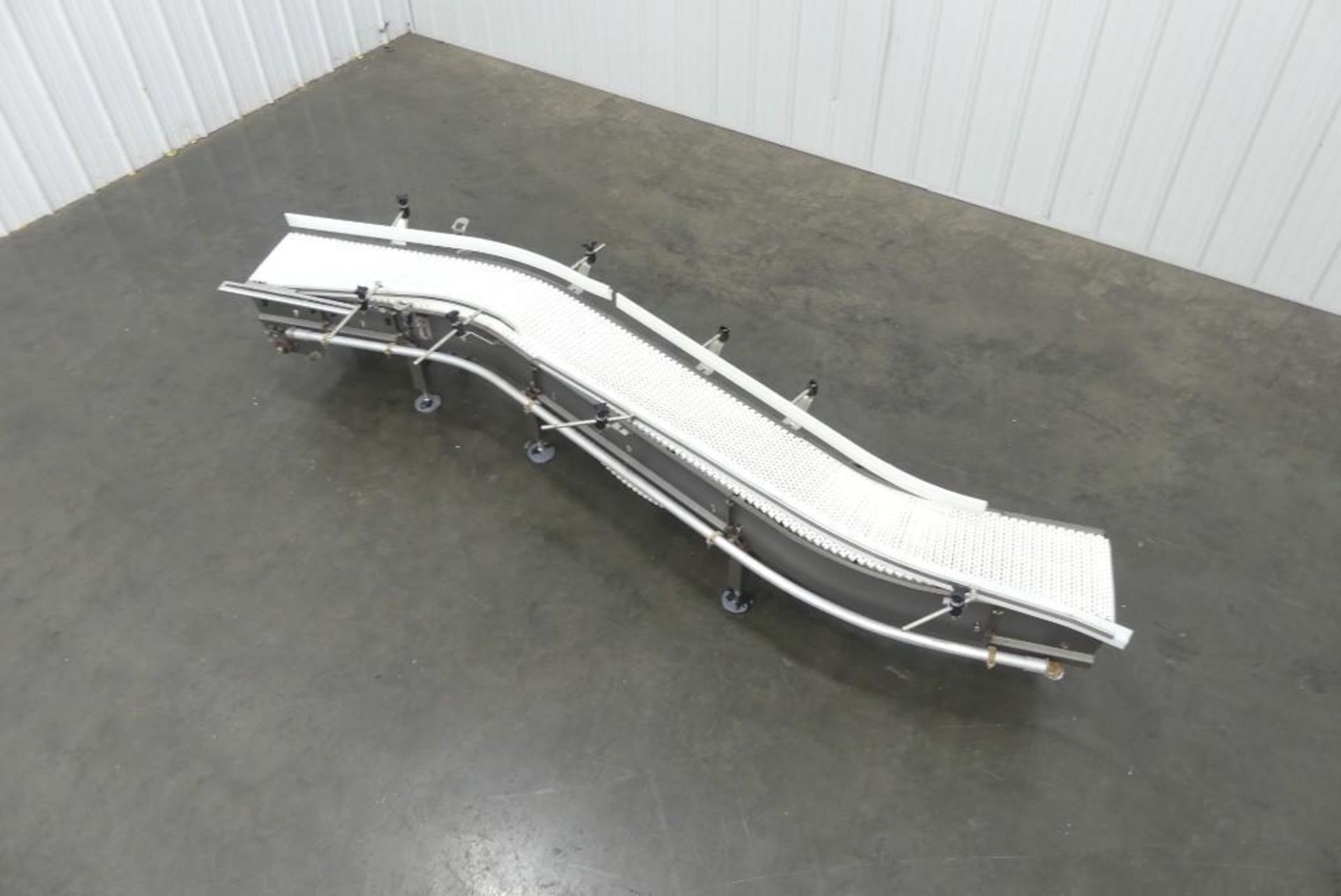Plastic Mat-Top S-Curve Conveyor 12" W x 120" L - Image 7 of 7