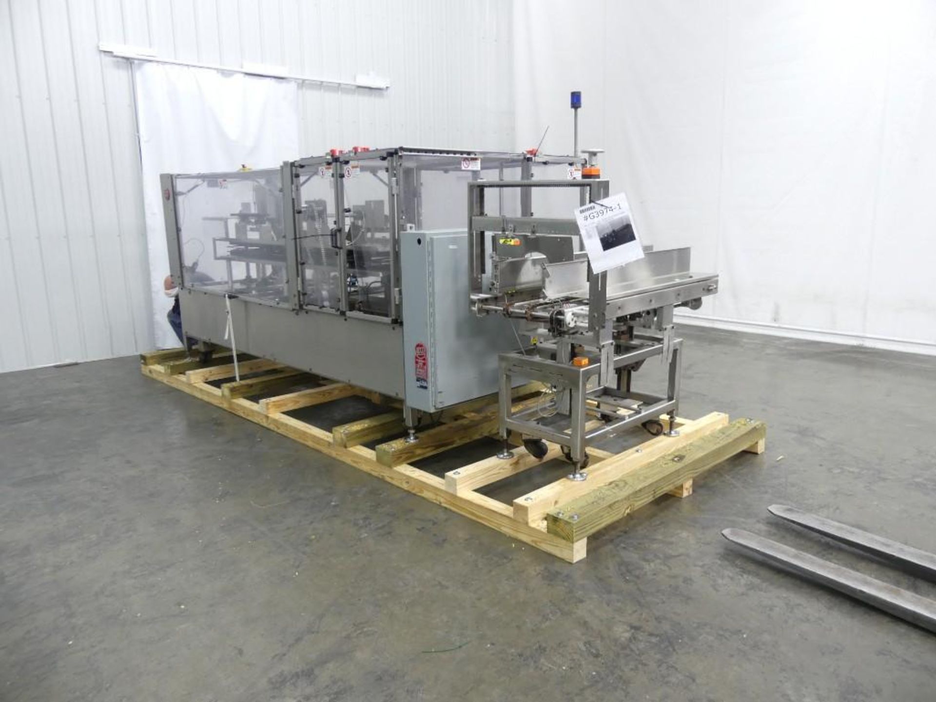 ADCO 15VBS-60-SS Vertical Carton Bottom Sealer - Image 13 of 14