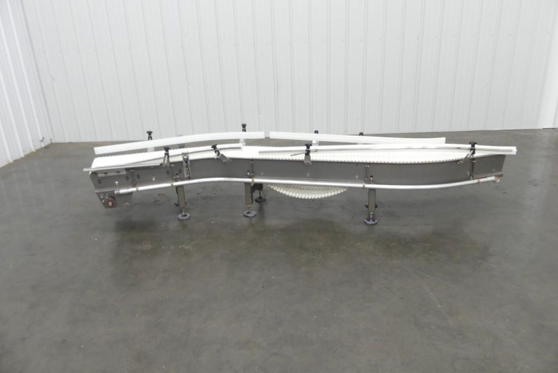 Plastic Mat-Top S-Curve Conveyor 12" W x 120" L - Image 4 of 7