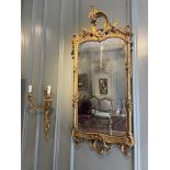 Northern Italian Gilt-Wood Mirror (Late 18th Century)