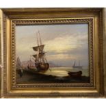 A Pair of English Marine Scenes (19th Century)