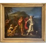 Tobias and the Angel. Circle of Carlo Maratta (1625-1713)