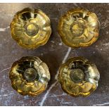 A Set of Four Tiffany Silver-Gilt Finger Bowls