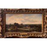 Property of a Lady  A Landscape. Richard Hilder (1813-1852). Oil on panel. Labelled to reverse: '