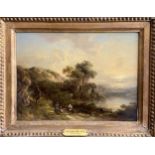 Property of a Lady A Pair of Pastoral Scenes. By Richard Hilder (1813-1852). Oil on panel. Reverse