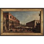 View of the Piazzetta, with the Palazzo Ducale and the Bibloteca Marciana. Francesco Albotto (1721 -